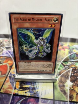 Yu-Gi-Oh! The Agent Of Mystery-Earth 1st Ed. SDLS-EN002 Super Rare NM/LP x1