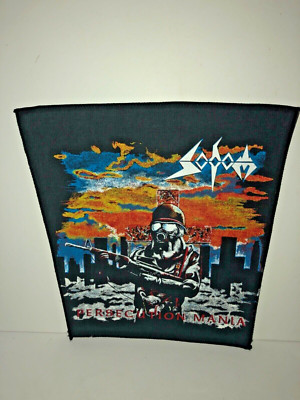 vintage SODOM persecution mania backpatch rare htf