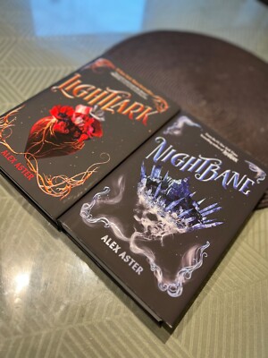 Lightlark & Nightbane books by Alex Aster - Hard Cover
