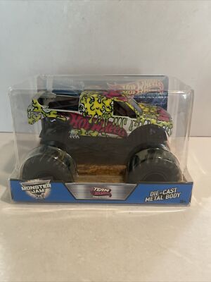 NEW 2017 Hot Wheels Monster Jam 25th Anniversary 1:24 Firestorm Slime Die-cast