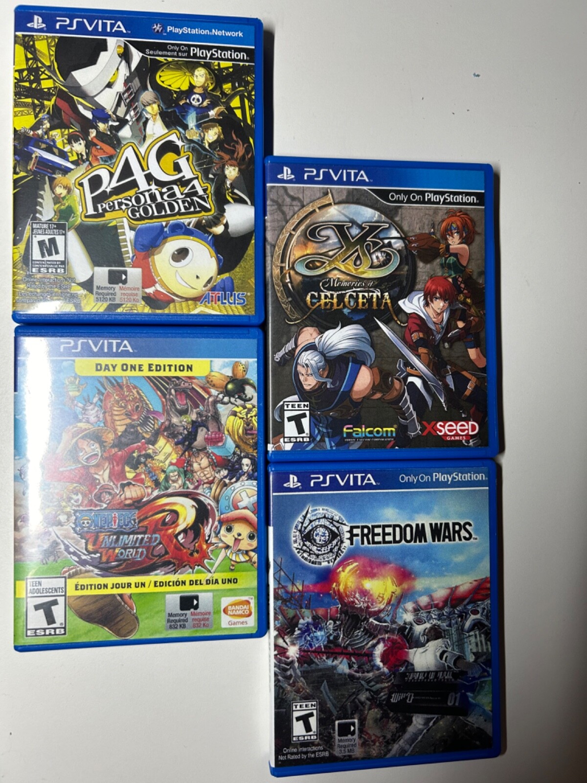 ゲームソフトまとめ売り14本 Switch PSvita 3DS 4 Random Playstation PS Vita Games Lot Reprinted Arts
