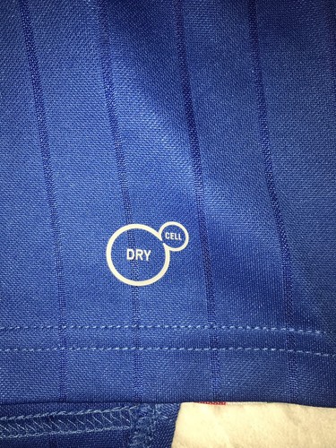 Puma Mens FIGC Italia Home Long Sleeve Replica Shirt Power Blue White Medium NWT