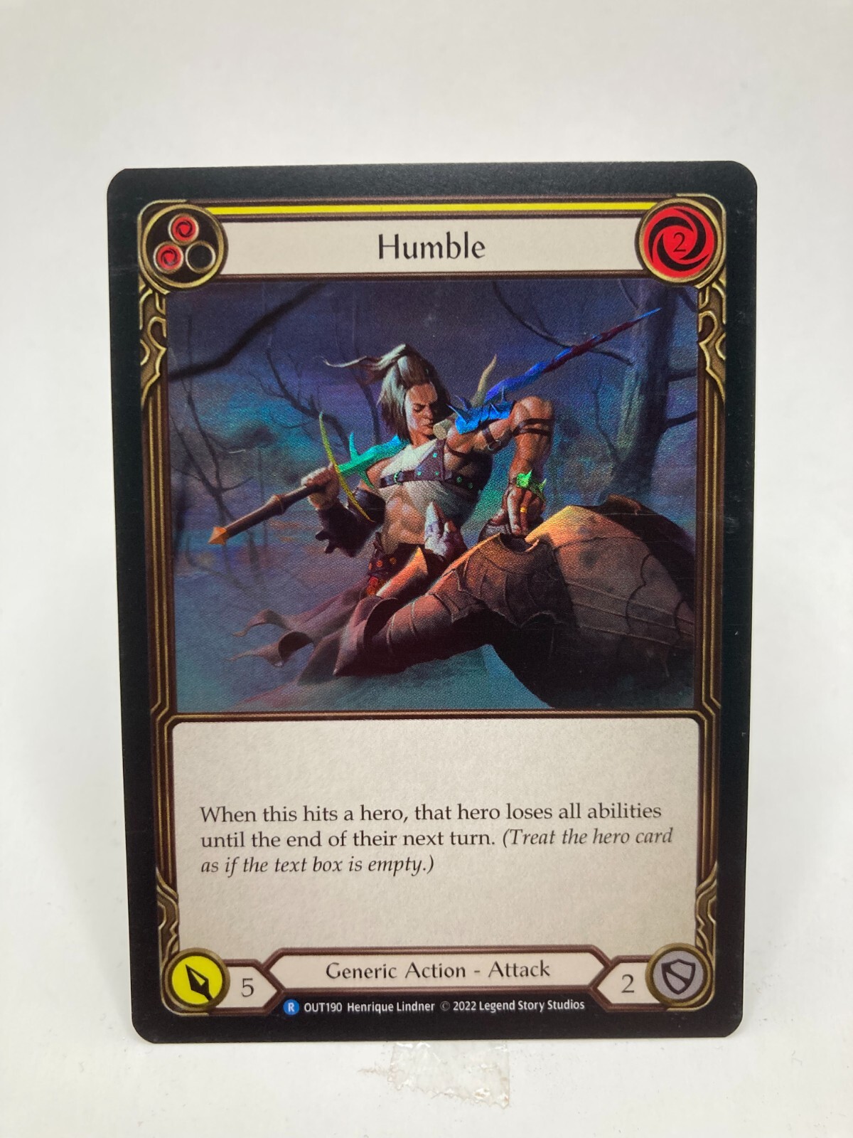 Humble NM/M* RAINBOW FOIL Outsiders - Flesh And Blood OUT190