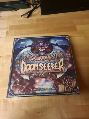 Warhammer: Doomseeker Board Game Games Workshop NEW SEALED Small Detail On Seal.