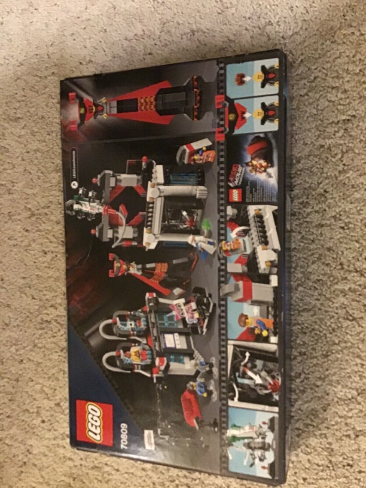 ::Lego 70809 THE LEGO MOVIE ~ LORD BUSINESS' EVIL LAIR ~ Retired NISB VITRUVIUS