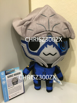Mass Effect Legendary Edition Garrus Plush Figure Plushie Figure Statue