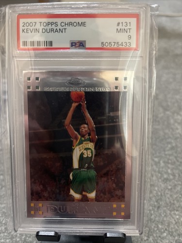 その他 KEVIN DURANT TOPPS CHROME RC #131 PSA 9 2007-08 Topps