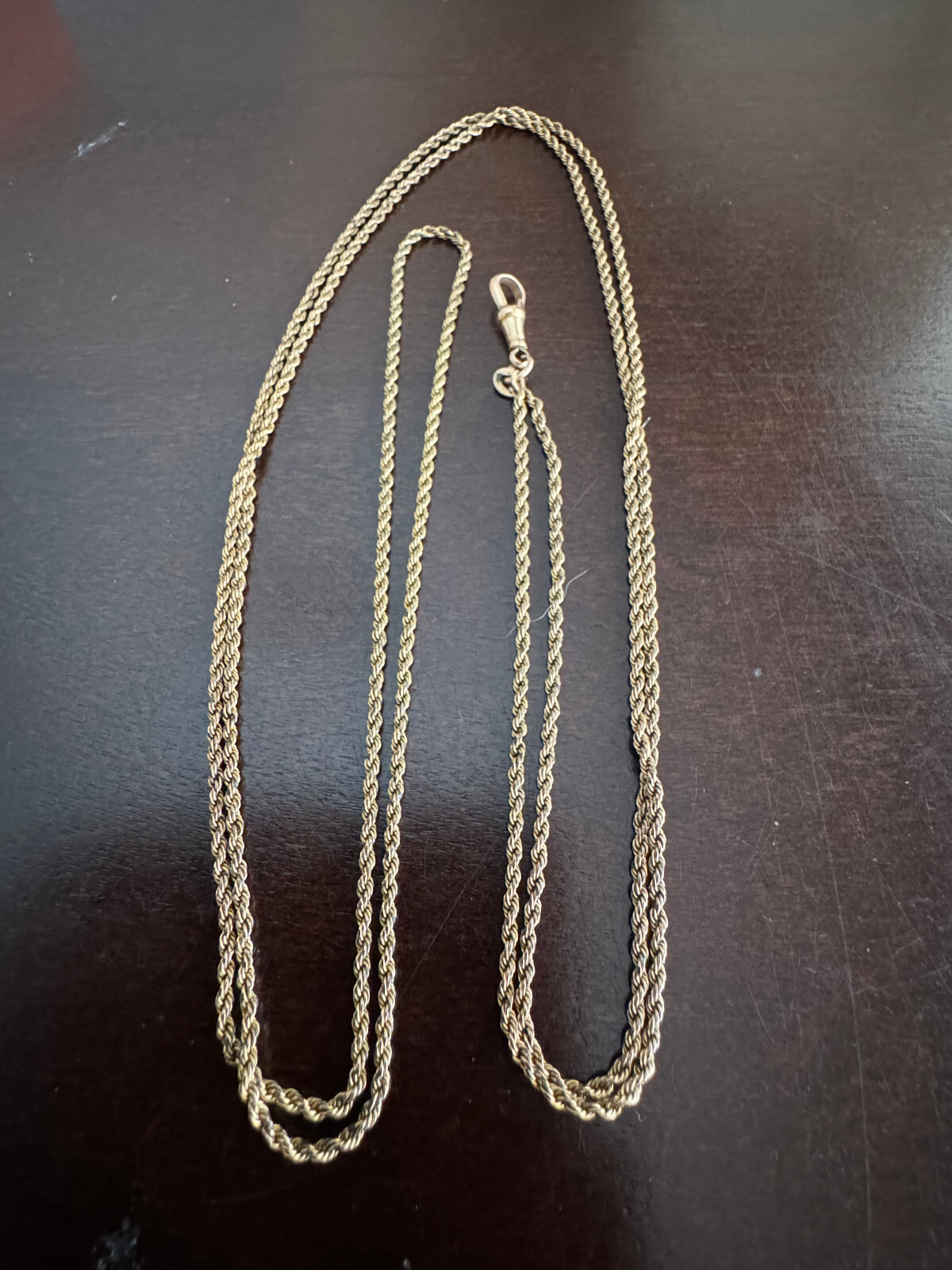◆VINTAGE HOLLYWOOD◆ Vintage Antique Chain Necklace VH2411N $_57.JPG?set_id=880000500F