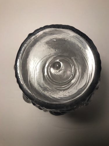 Antique Goofus Glass California Poppy Vase 7