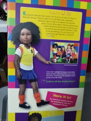 NIB RARE Karito Kids Doll Limited Edition Lulu from Kenya 21"  2007