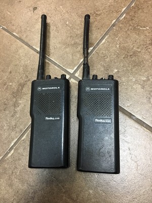 2 Motorola Radius P50 Radios Walkie Talkie. Buy it now for 32.0