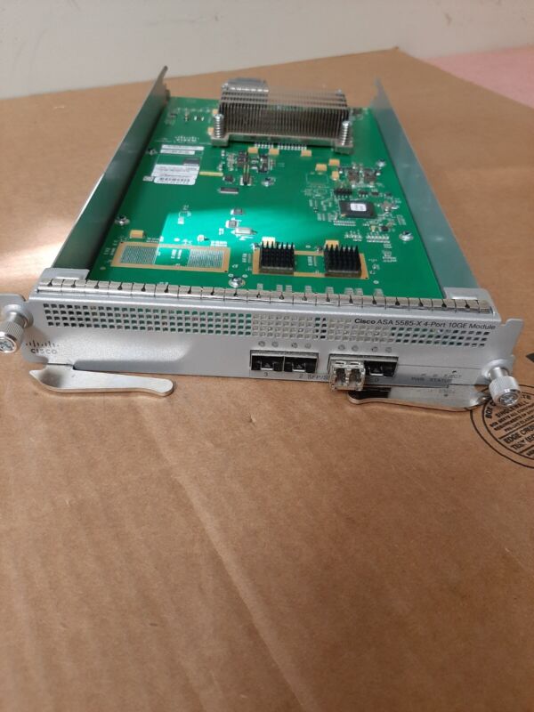 Cisco Asa5585-nm-4-10ge Asa 5585-x Half Width Network Module With 4 Sfp+ Ports