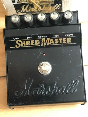 Marshall Shred Master distortion pedal / modèle S00277 