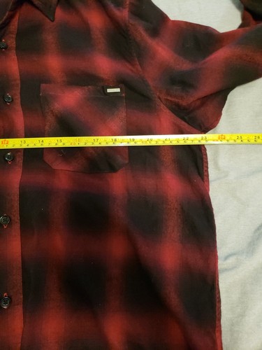 Amiri Flannel Red And Black Size Medium