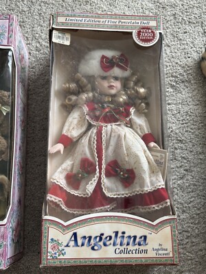 Angelina Collection Limited Edition 2000 PorcelainDoll By Angelina Visconti.