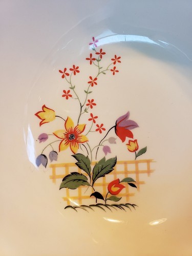 Vintage W. S. GEORGE LIDO Shape CANARYTONE GAYLEA Pattern 8