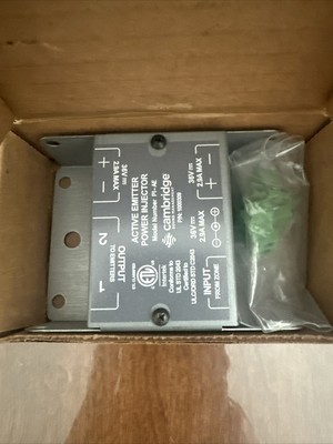 2-Cambridge QT PI-AE Active Emitter Power Injector (biamp) NEW