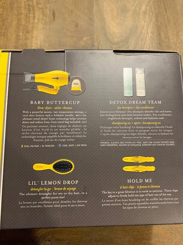 Let it Blow! It's Drybar to Go The Ultimate Travel Essentials Kit~ 6 pc set~ NIB