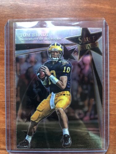 Tom brady Michigan 2022 select stars draft pick #ss-tb panini Rookie Card. rookie card picture