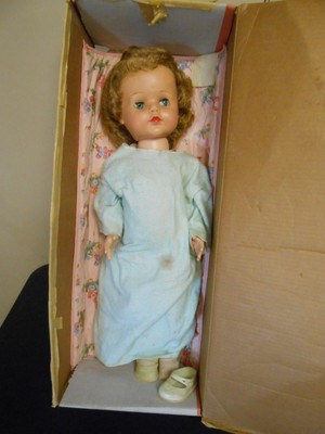 vintage walking doll