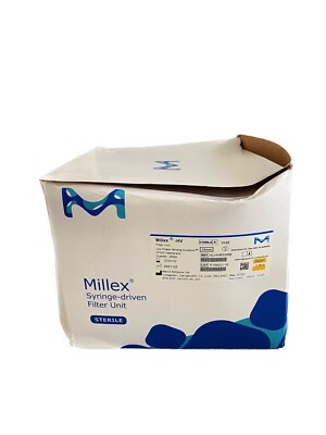 (250/Pk) MILLIPORE Millex HV 0.45um Low Protein Binding Syringe Filters Durapore
