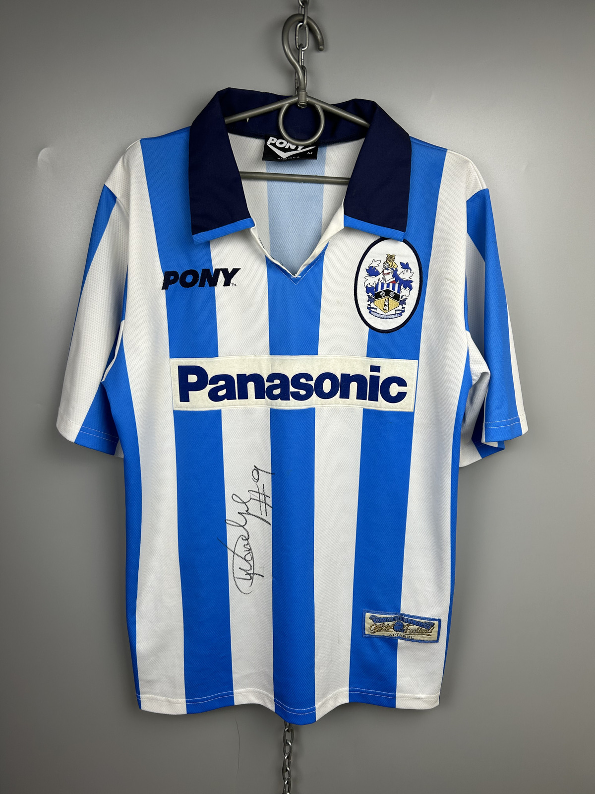 Huddersfield Town Pony 1997 1998 1999 Home Football Shirt