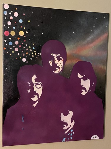 ビートルズのパネル Original Beatles Canvas Prints Pannel(24”X1”X30”)Psychedelic