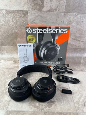 SteelSeries Arctis Nova 7 Black Wireless Multi-Platform Gaming Headset