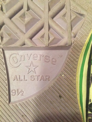 Vintage Converse High Top Joker From 1989 Size 9 1/2 Mens' Shoes DC Comic Inc