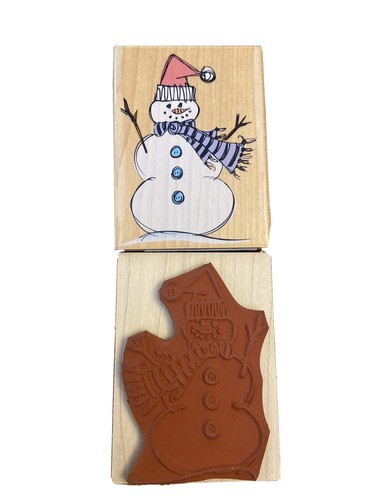 ひじりの落書き VTG ~ Hero Arts ~ Sketch Snowman 2004 - G3170 ~ Rubber Stamp