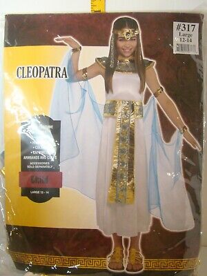 Cleopatra Child's Halloween Costume Size Large 12-14