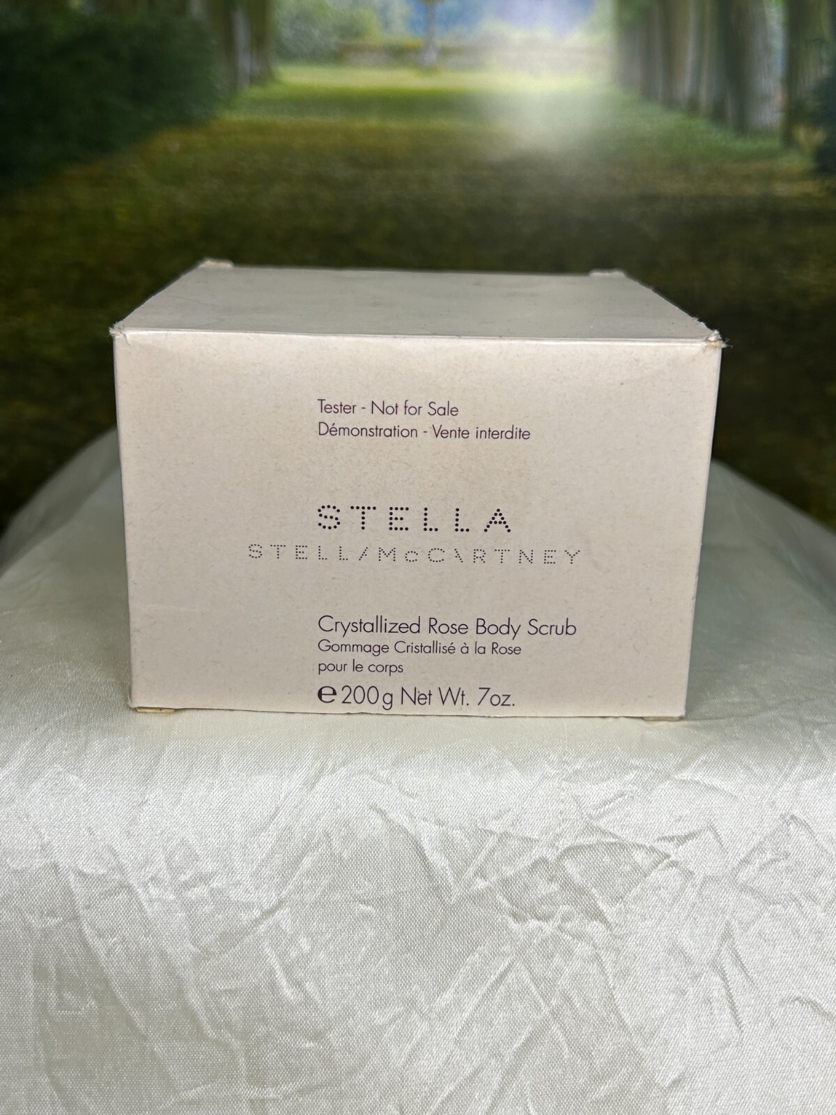 STELLA MCCARTNEY 200G CRYSTALLIZED ROSE BODY SCRUB (NEW WITH BOX)