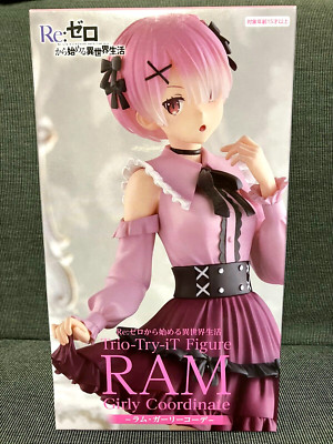 Re:Zero Starting Life in Another World Ram Trio Try iT Figure Girly Coordinate