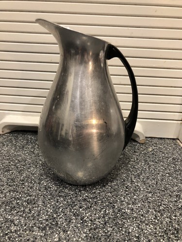 Vintage Mid-Century Modern Retro Puralum Italy Pitcher Creamer Aluminum 6