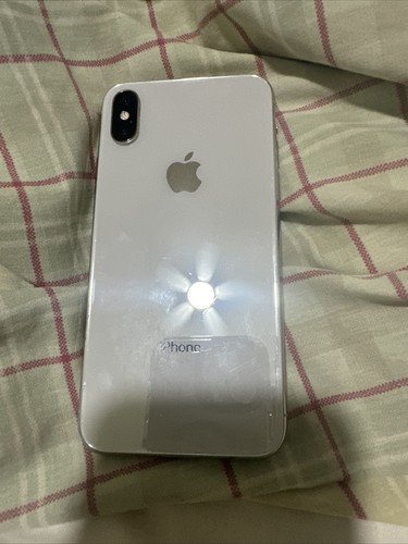Apple iPhone X - 256GB - Silver (Factory Unlocked) - Good Apple iPhone X - 256GB - Silver (Factory Unlocked) - Good