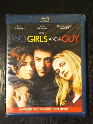 Two Girls and a Guy (NEW Blu-Ray, 1998) Rare OOP Robert Downey Jr. NC-17 2009