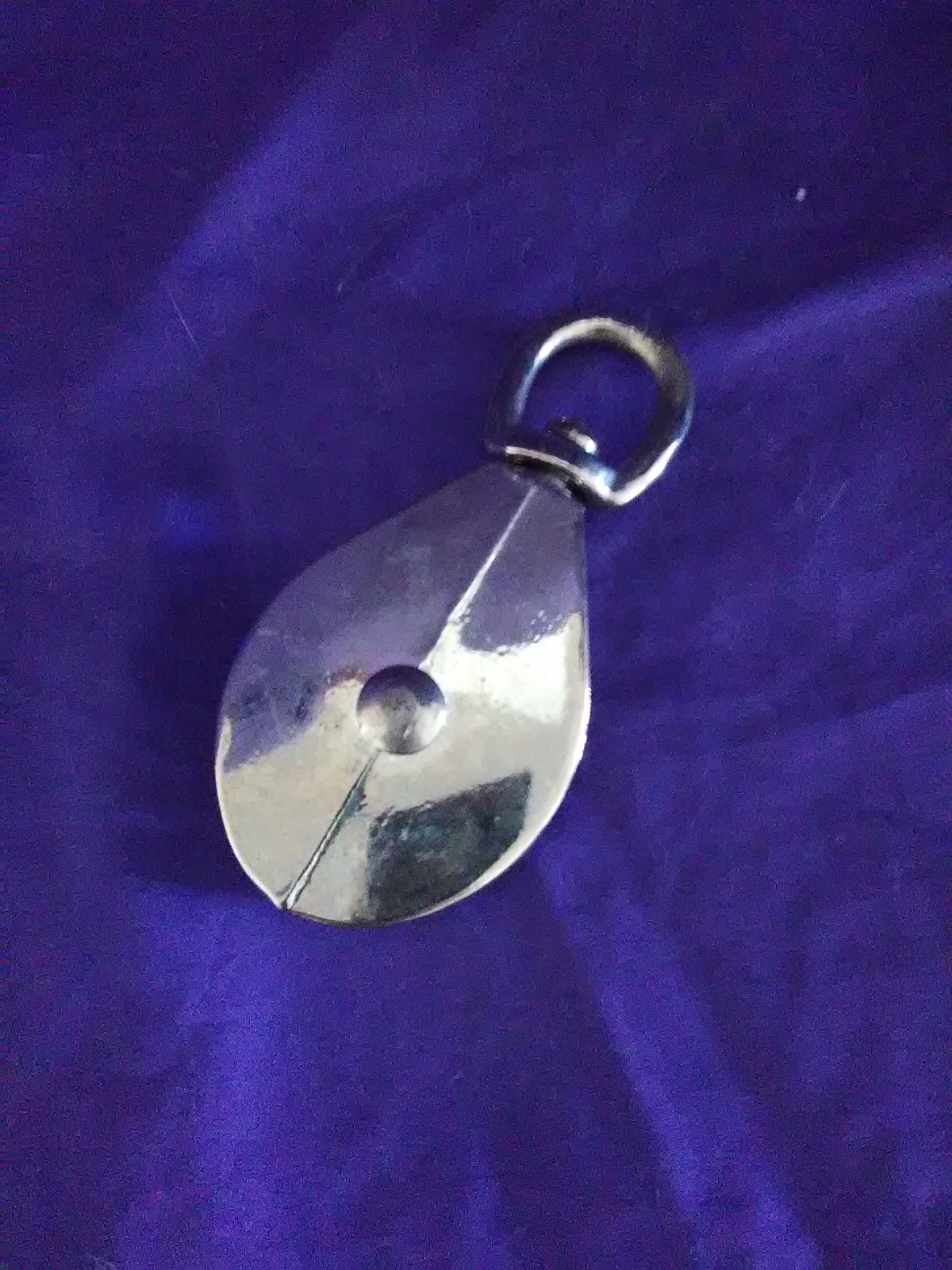 SINGLE WHEEL BRASS SHEAVE DIE-CAST CHROME PULLEY ROPE WIRE