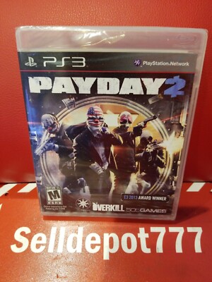 Payday 2 (Sony PlayStation 3, 2013) Brand New 