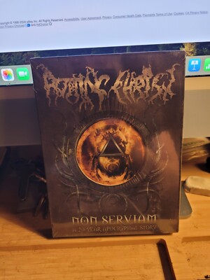 Rotting Christ Non Serviam - A 20 Year Apocryphal Story 2CD and 2DVD box set
