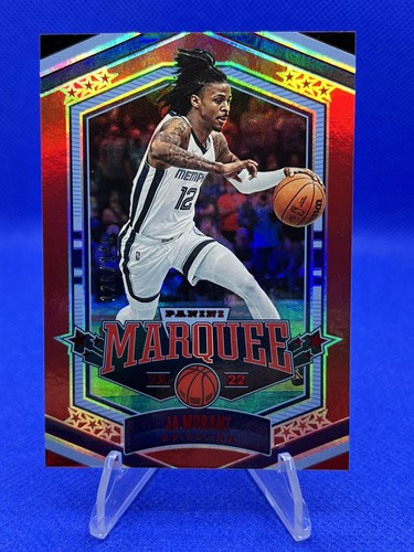 2021-22 Chronicles Ja Morant Red Panini Marquee #126/149 Grizzlies