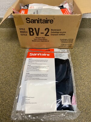 Sanitaire BV-2 Premium Paper Bag Pack of 5 Fits Models SC412 Series Backpack