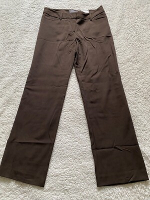 Covington Vanessa Women Straight Pants Brown Petite Size 4P