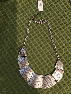 Premier Designs EXOTIC Animal Print Necklace new with tags orig $63