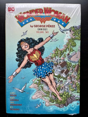 WONDER WOMAN BY GEORGE PEREZ OMNIBUS VOL. 2 HARDCOVER (DC COMICS 1ST ED. 2017)