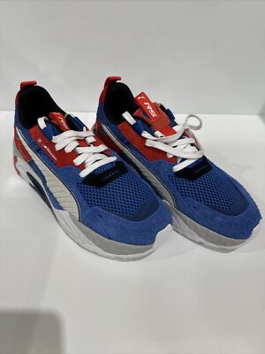 Authentic PUMA BMW Motorsport x RS-Trck Cool Cobalt Red Size 8 NEW Damaged Box