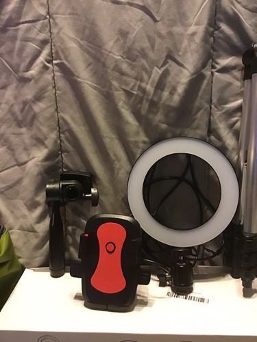 B-Land 5.7” Ring Light with Tripod Stand for YouTube, Video, Photography, Makeup