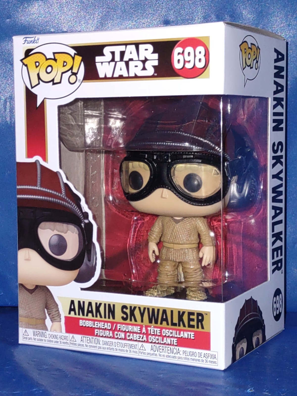 Star Wars Phantom Menace Anakin Skywalker w Helmet Funko Pop