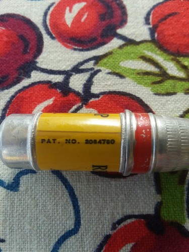 Vintage Advertising Renville MN COOp Creamery Aluminum Sewing Case