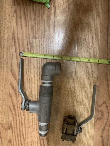 4 Vintage Water Spigot Faucet Plumbing Fixtures.
