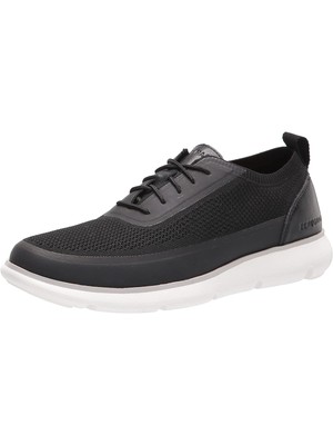 

Мужские черные вязаные легкие кроссовки на платформе с круглым носком COLE HAAN, Черный, C34657
